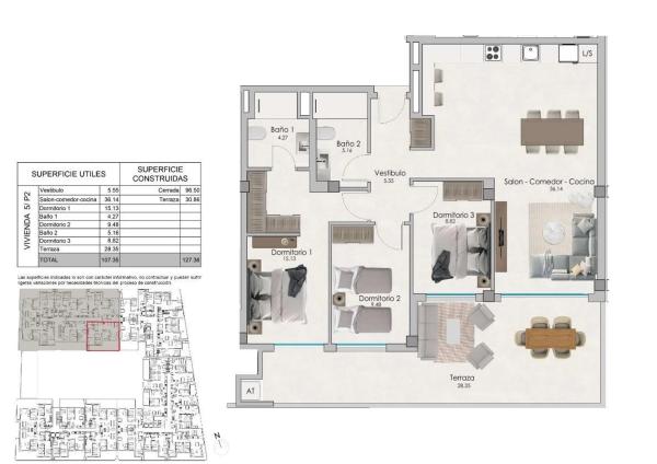 Piso en calle Lina Baño