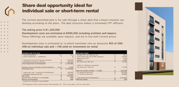 Terreno en calle San Roque, 48