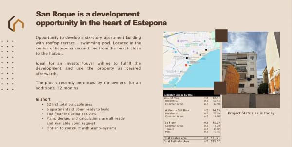 Terreno en calle San Roque, 48