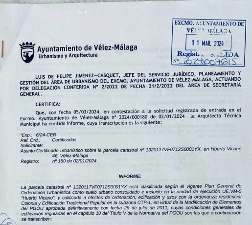 Terreno en calle Rincón Huerto Vicario, 46