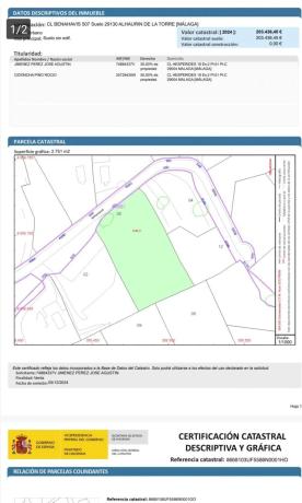 Terreno en Pinos de Alhaurín