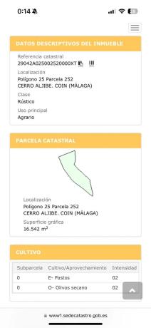 Terreno en calle el Algibe