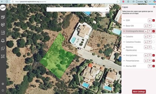 Terreno en calle del Alcornoque