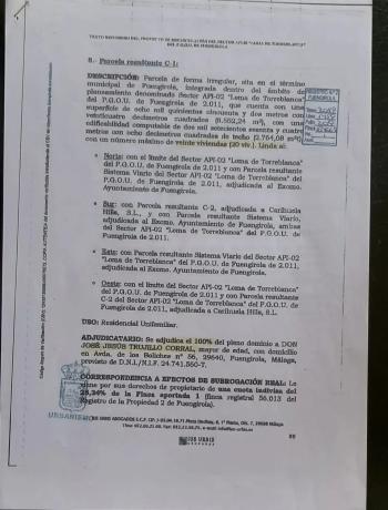 Terreno en camino de la Cantera