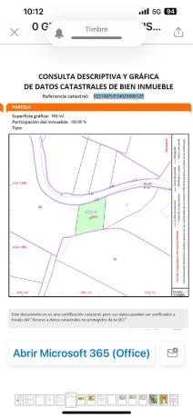 Terreno en urbanización Puerto del Almendro s/n