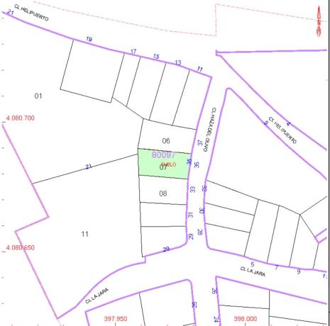 Terreno en calle Haza del Olivo