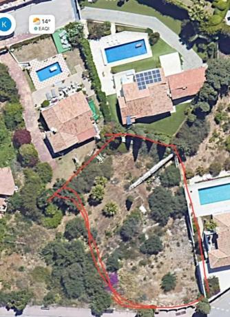 Terreno en avenida del Golf