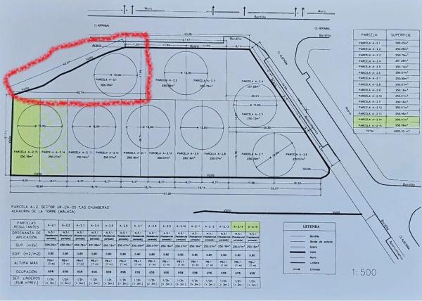 Terreno en calle Alcalá