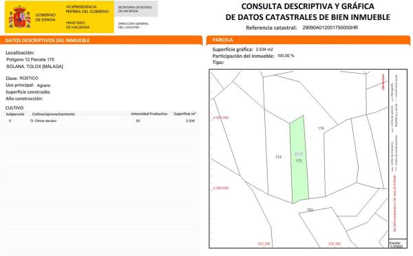 Terreno en Solana s/n