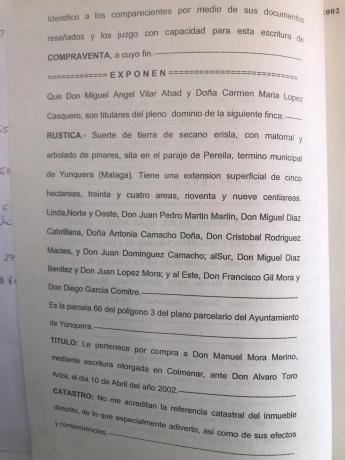 Terreno en carretera Paraje de Pereira s/n