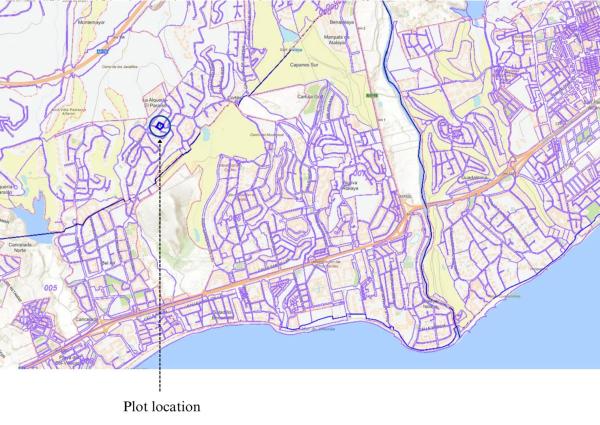 Terreno en calle Ficus