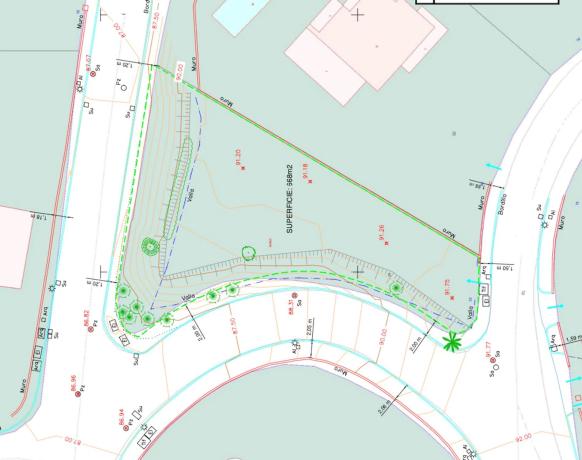 Terreno en calle los Paraísos el hornillo s/n