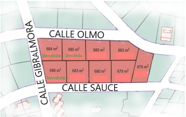 Terreno en calle Olmo, 18