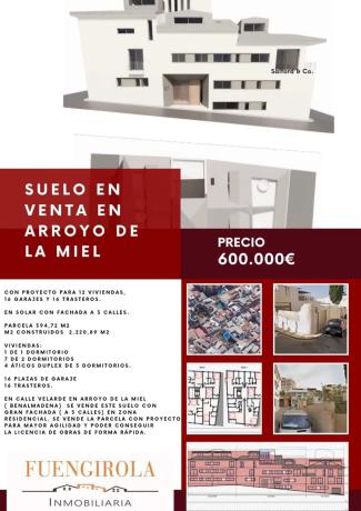 Terreno en calle Velarde