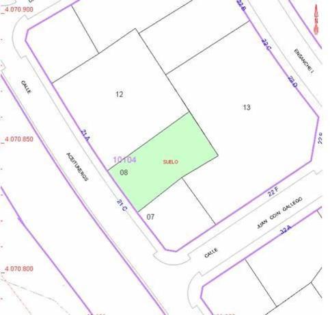 Terreno en calle Aceituneros