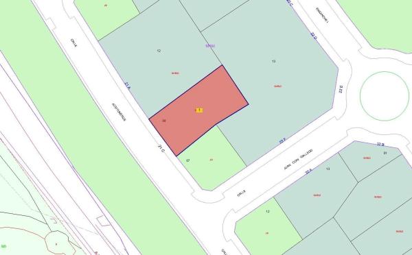 Terreno en Urbanizacion Ensanche i