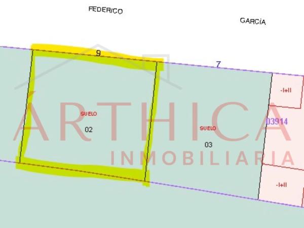Terreno en calle Federico Garcia Lorca