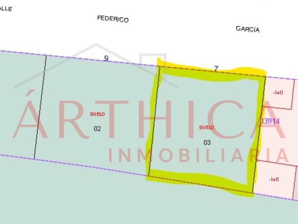 Terreno en calle Federico Garcia Lorca