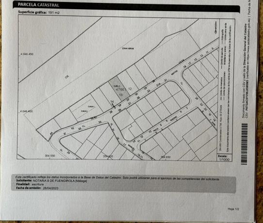 Terreno en Los Boliches