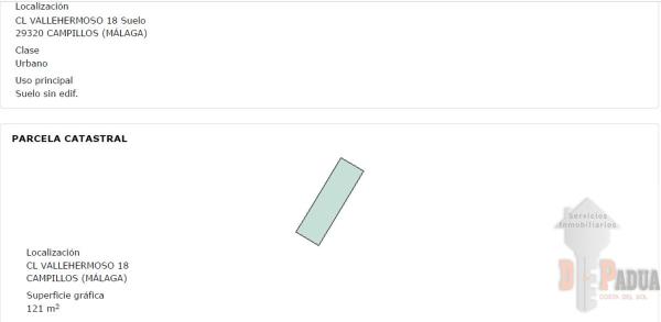 Terreno en calle Vallehermoso, 12 a