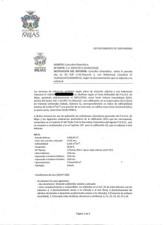 Terreno en avenida Diamante, 45