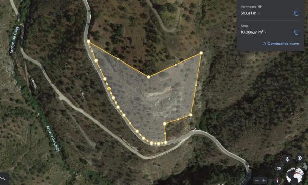 Terreno en Dolmen del cerro, km 3