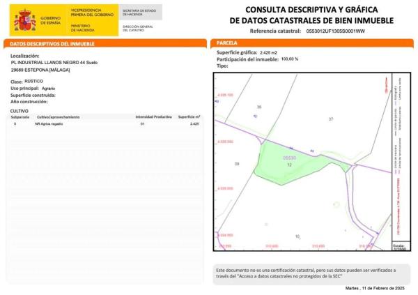 Terreno en calle Casas del Padrón, 10