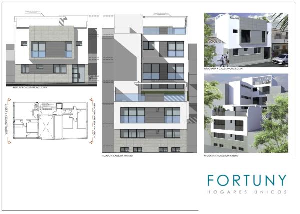 Terreno en calle Pintor Sánchez Cotán, 10