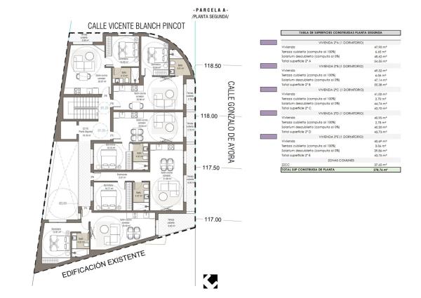 Terreno en calle Vicente Blanch Picot, 40