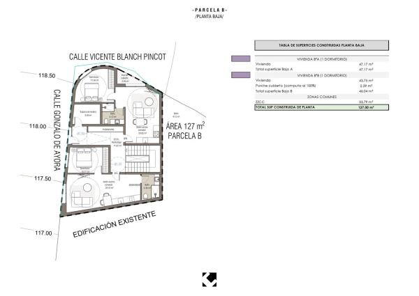 Terreno en calle Vicente Blanch Picot, 40