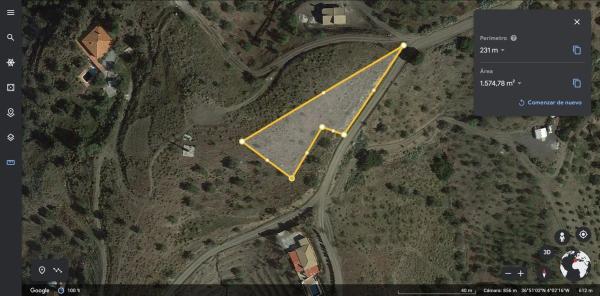 Terreno en camino de Cuesta Bravo