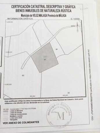 Terreno en carretera de Chilches