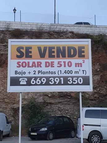 Terreno en calle Almedina, 46 d