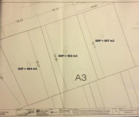 Terreno en calle Algarrobo, 9 , 11 y 13