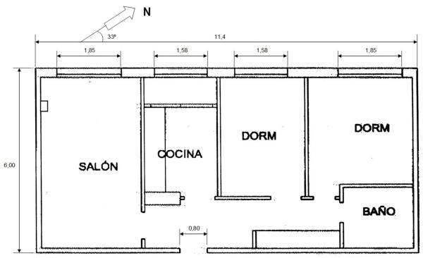 Piso en calle Serra de Fontanella