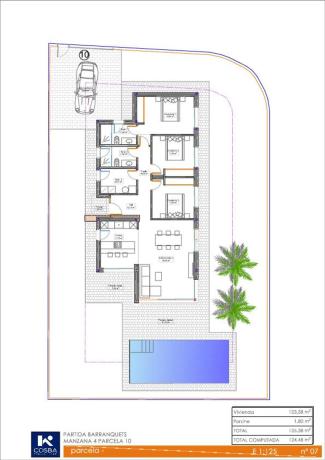 Chalet en Partida Barranquets, Carrer 51 c