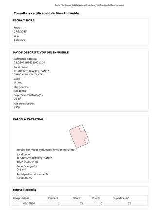 Piso en calle Vicente Blasco Ibáñez