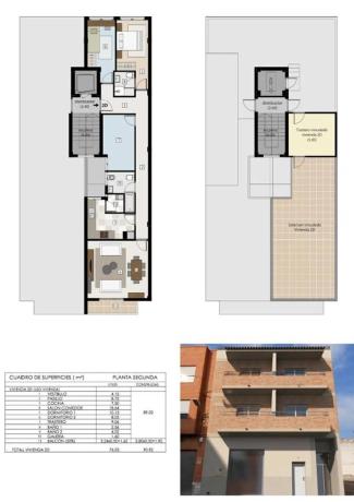 Edificio residencial en ronda Parcelas