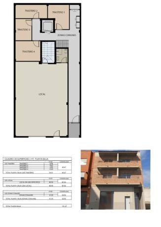Edificio residencial en ronda Parcelas