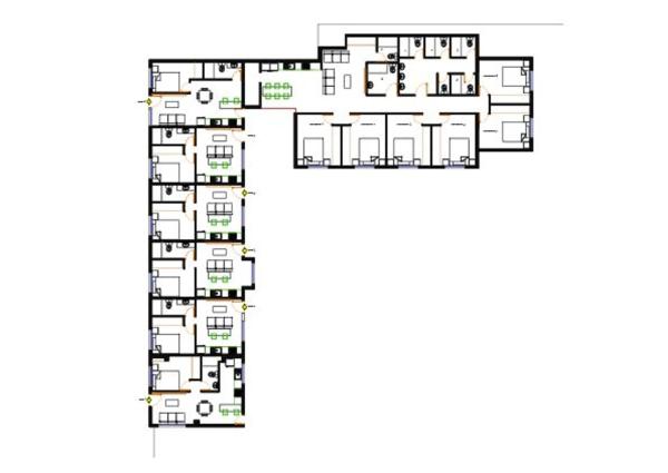 Edificio de uso mixto en calle Cottolengo