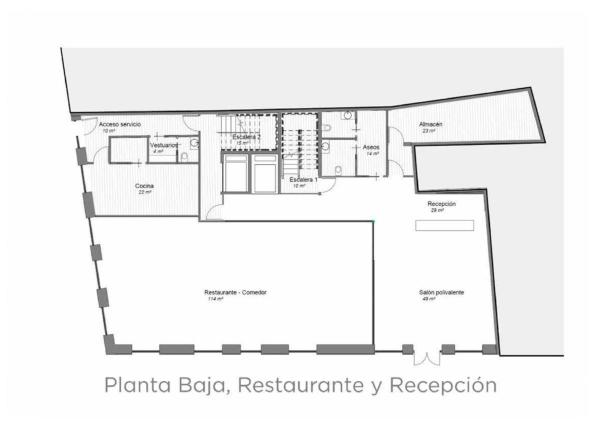 Edificio en calle de Diana