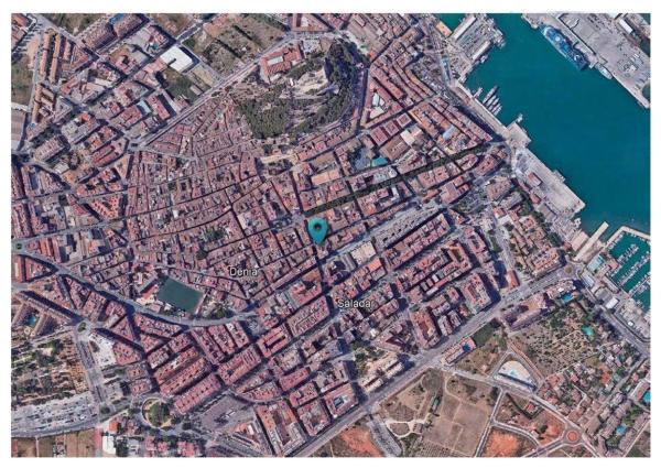 Edificio en calle de Diana