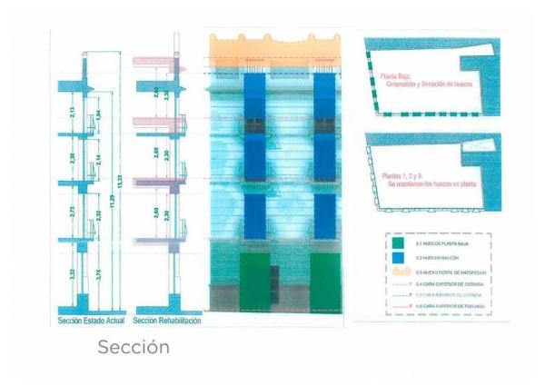 Edificio en calle de Diana