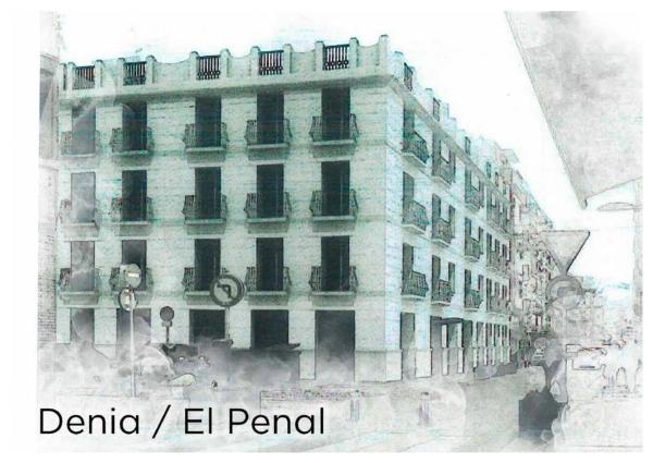 Edificio en calle de Diana