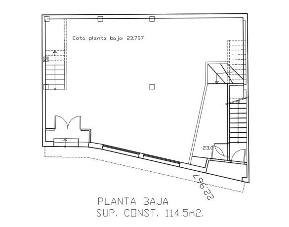 Edificio de uso mixto en calle Oscar Espla