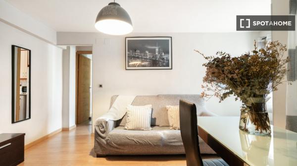Apartamento entero de 1 habitaciones en Madrid