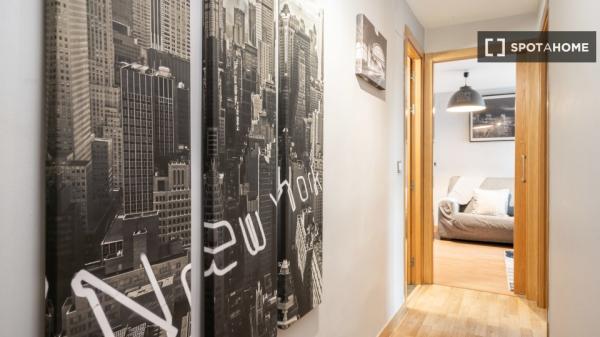 Apartamento entero de 1 habitaciones en Madrid