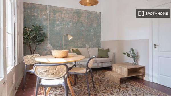 Habitación en piso de 4 habitaciones en Sant Andreu, Barcelona.