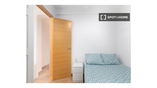 Pokój we wspólnym mieszkaniu, Cabanyal-Canyamelar, Walencja.