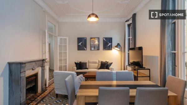 Habitación en piso compartido en alquiler en Eixample, Barcelona